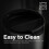 Klean Kanteen Klean Kanteen Rise Flip Lid - 90mm - Sort - Tilbage til skolehydrering 4