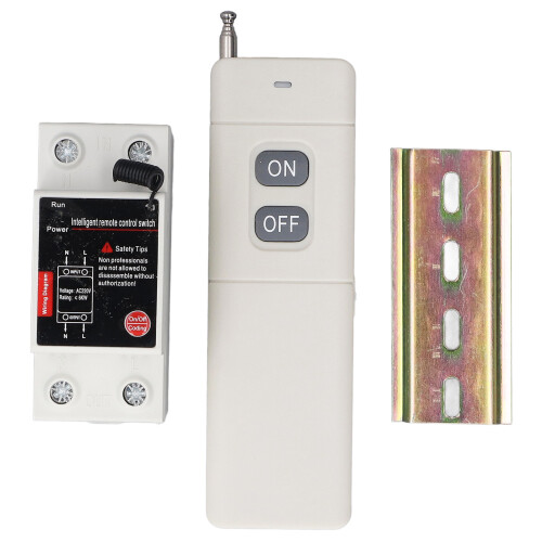 Remote Control Switch High Power 3000m Control Distance 60A Relay Wireless Remote Switch for Door Pump Light AC220V 2
