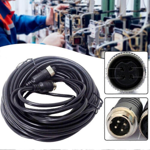 4 Cores Surveillance Video Wire Anti-Interference High Definitions Aviation Line for Monitors 2