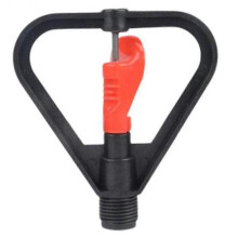 4 Points Plastic Garden Watering Sprinkler 360 Rotable Watering Mist Tools for Courtyard