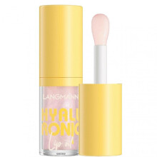 (Crystal) 6 Colors Moisturizing Lip Oil Plumping Effect Non-Stick Cup Lip Gloss for Daily Makeup