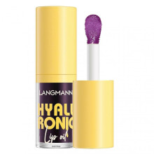 (Blueberry) 6 Colors Moisturizing Lip Oil Plumping Effect Non-Stick Cup Lip Gloss for Daily Makeup