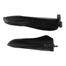 1 Paar Mountainbike-Schutzbleche schwarz 25cmF 50cmR