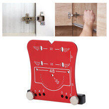 35-mm-Scharnierloch-Bohrer-Set, Rot