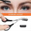 (Pink) 8 Pcs Eyebrow Shavers Set with Bag Reusable Sturdy Eye Makeup Tool for Daily Makeup 3