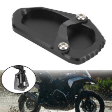 Aluminiumlegierung Motorrad-Kickständerplatte für R 1300 GS 2023 Schwarz