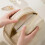 (Rice)Toast-Shape Design Makeup Package ELastic Lightweight Travel Cosmetics Bag for Camping 5