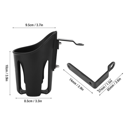 Universeller Motorrad-Becherhalter kurzer Halter 1