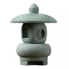 (E Small)Mini Pagoda Statue Miniature Sandstone Sculpture Asian Decor for Landscape Balcony Garden