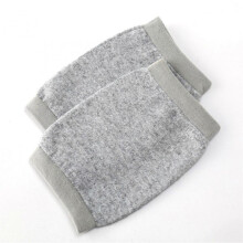 (M, Light Grey) All-season Moxa Knee Kneelet Multifunctional Warming Kneepads for Home