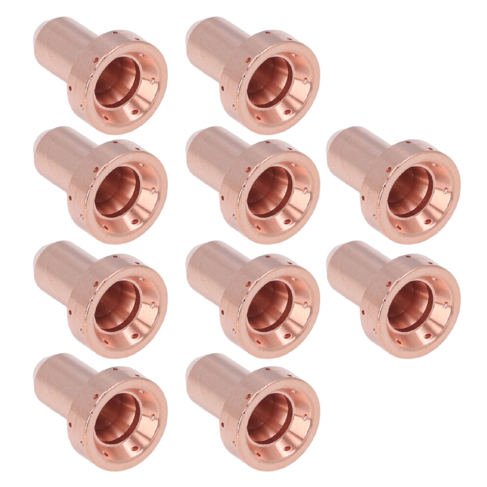10Pcs 9 8211 Nozzle 60A Brass Plasma Cutting Torch Nozzle Replacement For Sl60 Sl100 5021313547124