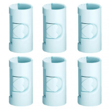 (Upgraded Blue) Needle-free Bed Sheet Holder with 6 Piece Non-Slip Clip Bed Sheet Setting Device for Bed Cushions