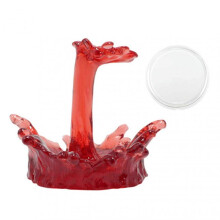 Resin Material Tilt Wine Rack Personalized Wine Storage Holder for Living Room