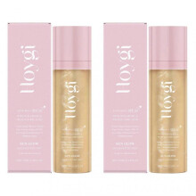 (2pcs)Sunglaze Sheer Setting Mist Sunscreen SPF50 Hydrating Makeup-Friendly-Glow Spray for All Skin Types