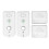 2 Way Voice Intercom Home Elderly Voice Activated Hands Free Wireless System 1000m Range White 14