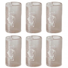 (Transparent) Needle-free Bed Sheet Holder with 6 Piece Non-Slip Clip Bed Sheet Setting Device for Bed Cushions