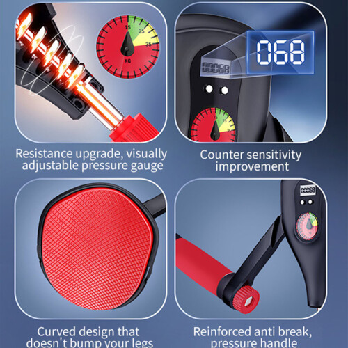 Thigh Master Eine Größe Schwarz 150 mAh digitale Anzeige 2