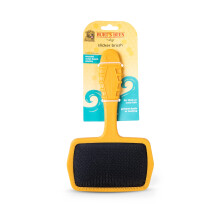 Burt's Bees Pet Large Slicker Brush for Dogs with Thick or Curly Hair | 100% Recycled Plastic Handle