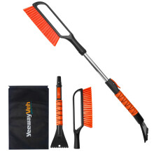 YeewayVeh 35"" Ice Scraper for Car Windshield Extendable Snow Brush with Foam Grip & Additional Handhold 2 in 1 Detachable & Scratch-Free Snow Scrap