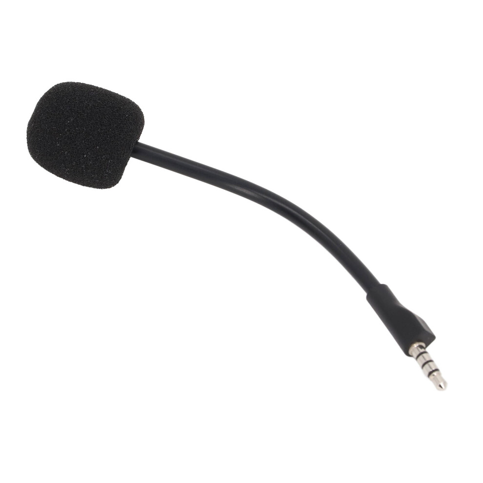 Replacement Headphones Microphone High Sensitivity Noise Cancelling with 3.5mm Silver Plated Jack Detachable Game Boom Microphone for Arcti
