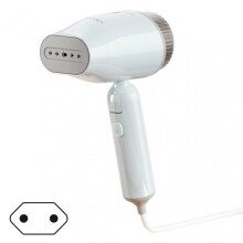 (EU plug, Blue) Handheld Hanging Ironing Machine Portable Folding Ironing Machine Mini Small Steams Brush