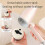 (AU Plug, Blue) Handheld Hanging Ironing Machine Portable Folding Ironing Machine Mini Small Steams Brush 5