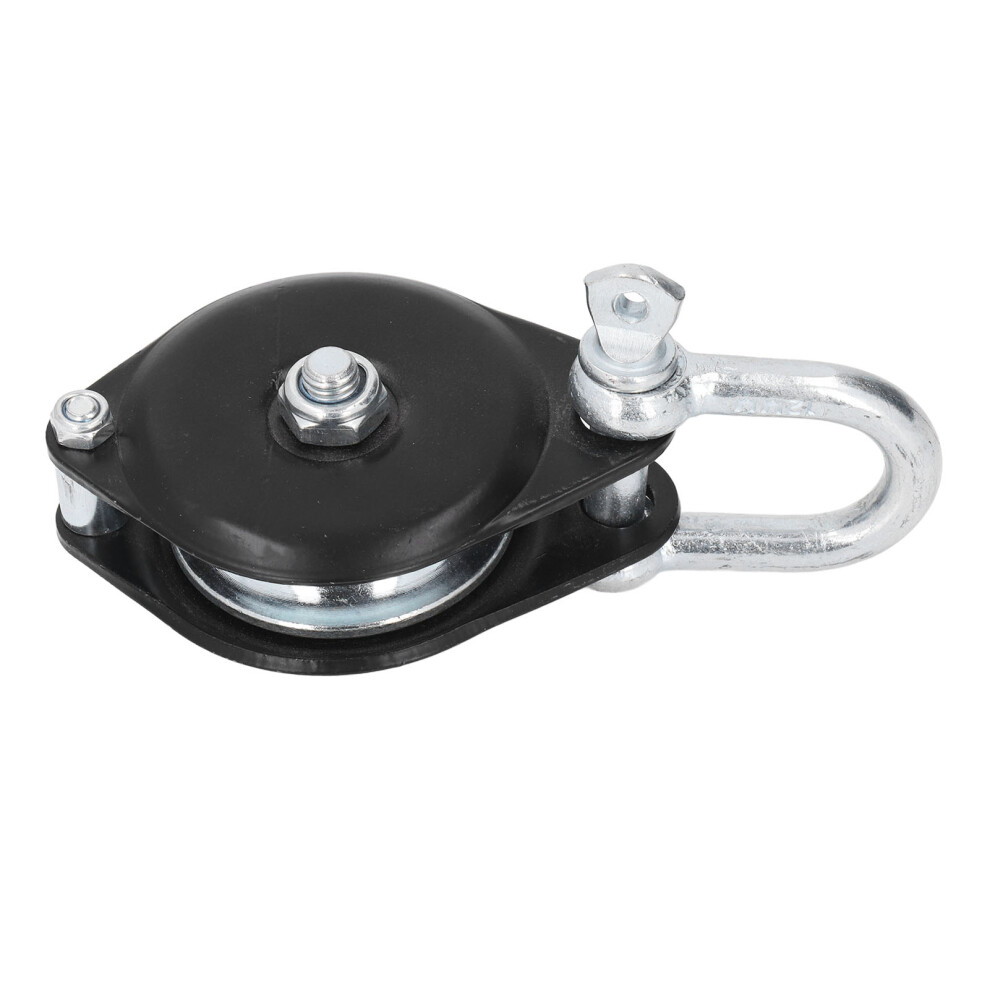 Swivel Shackle Pulley 0.4T Load Capacity Alloy Steel Lifting Hook Sailboat Pulley 8131313558932