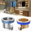 (Copper) Single Way Valves Floor Drain Deodorant Plug Quickly Draining Sewer Strainer Plug 5