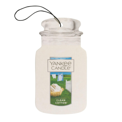 Yankee Candle Yankee Candle Papier-Autoglas Clean Cotton (6er-Pack) 2