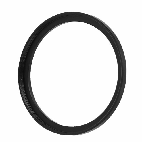 72-77mm schwarzes Aluminium Filter-Adapterring Step Up
