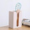 (Small Size,White)Wall Mount Simple Tissue Holder Punch-free Multifunctional Tissue Storage Box 5