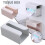 (Small Size,Grey)Wall Mount Simple Tissue Holder Punch-free Multifunctional Tissue Storage Box 2