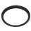 Schwarzes Aluminium 55-58 mm Step-Up-Filter-Adapterring 2