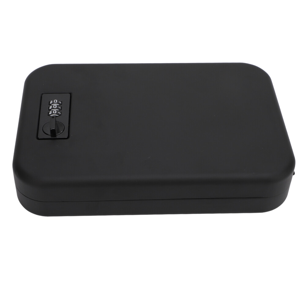 Portable Safe Box High Strength Small Steel Security Case With Combination Code For Bedside Desk Travel Car 7651313561288