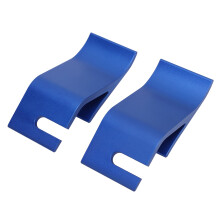 2 Stück Aluminium-Bead-Werkzeughalter-Haken, Blau
