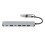Modell USB-C Hub, 7-Port, 17cm Kabel, Silber 3