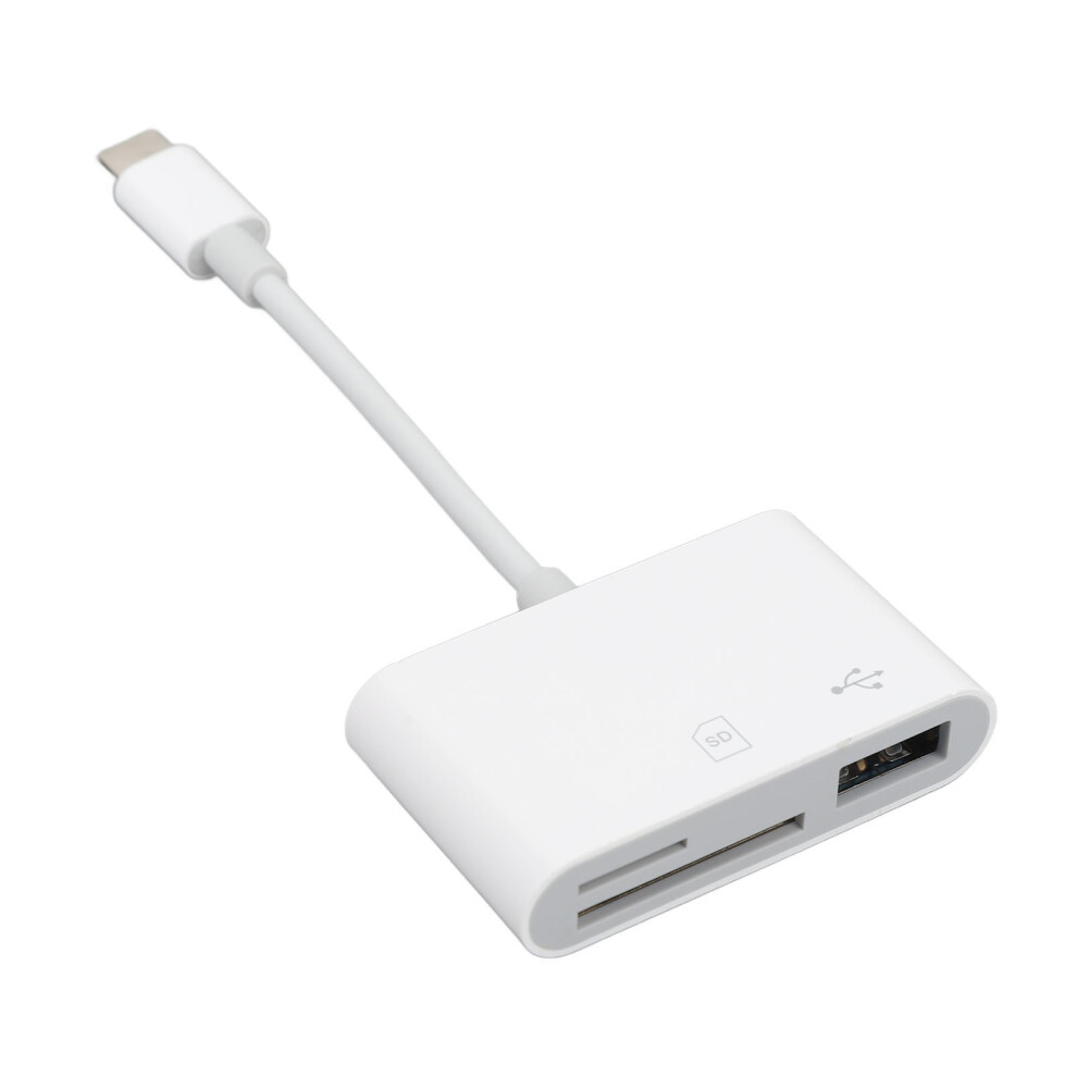 3 In 1 Usb C Memory Card Reader Multiport 500M/S Stable Transmission Plug And Play For Phone Pc Laptop Camera U Disk 6941313562400