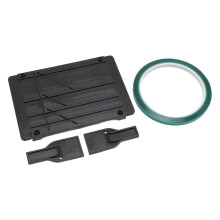 1/4-Zoll 10-Zoll Tape-Splicing-Set, Schwarz ABS, 5,3  3,5 Zoll