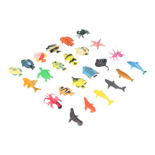 12 Stück Tropische Fische Spielset - PVC-Meeresfiguren