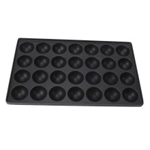 28-Loch Takoyaki-Pfanne, Aluminiumlegierung, 20,56 oz