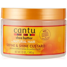 Cantu Natural Hair Define & Shine Custard 12 Ounce Jar (354ml) (2 Pack)
