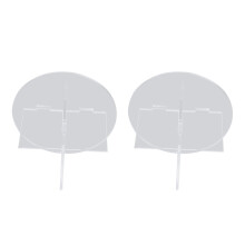 Acrylic Pot Holder Modern Style Transparent Planter Stand Shelf Potted Plant Rack for Household Office