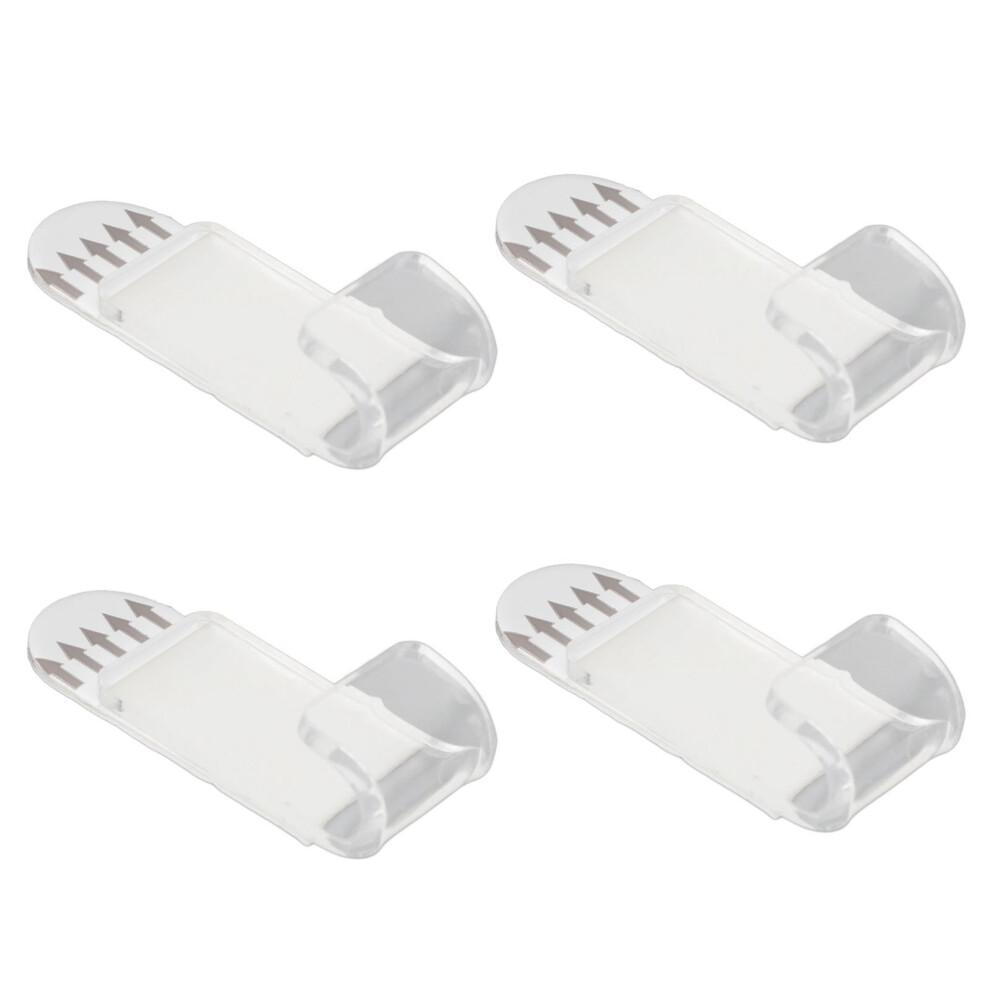 30 Set Vinyl Record Wall Mount Acrylic Punch Free Floating Record Wall Shelf For Book Magazines Transparent 8791313570664