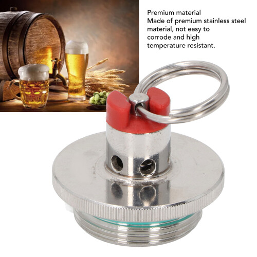 Mini-Edelstahl-Bierfasskappe - 100 g HighTemp 2