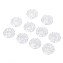 10 Stück klare ABS-Gitarren-Effektpedal-Topper 25 mm