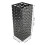 Robuster Metall-Schirmhalter 42  16,5  16,5 cm Schwarz 2
