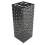 Robuster Metall-Schirmhalter 42  16,5  16,5 cm Schwarz 16