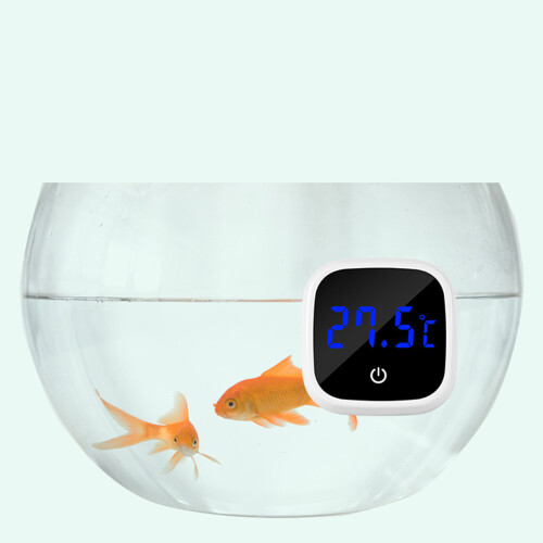 Mini-ABS Farb-Digitales Aquarium-Thermometer 0,1