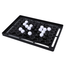 2-in-1 3D-Perlen-Puzzle, 21 x 14,5 cm, bunt
