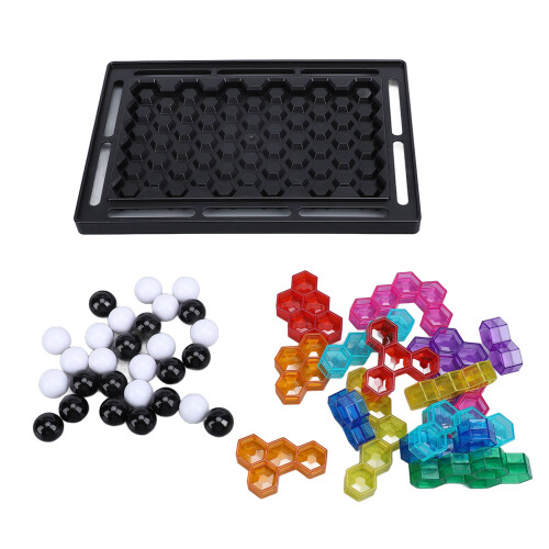2-in-1 3D-Perlen-Puzzle, 21 x 14,5 cm, bunt 2